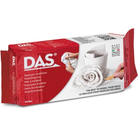 Das Pasta modellabile bianco bianco 1 kg indurente all'aria  3875