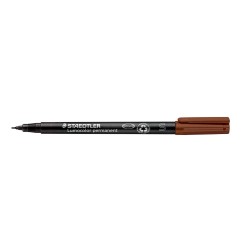 STAEDTLER  Penna indelebile Lumocolor superfine 313 marrone