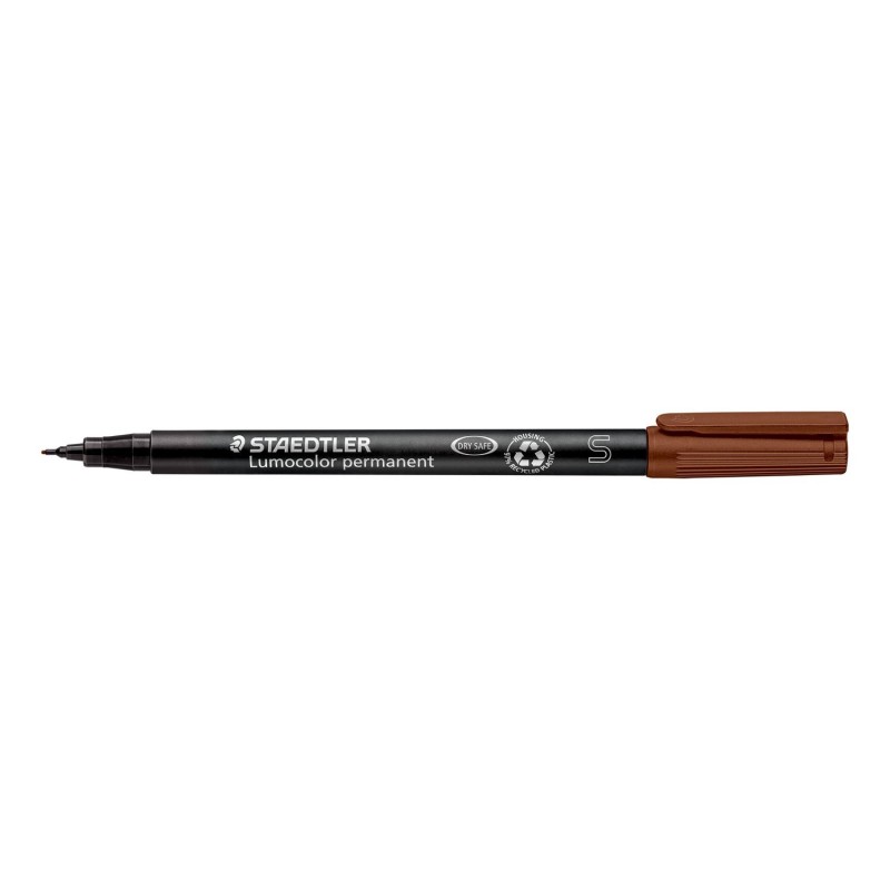 STAEDTLER  Penna indelebile Lumocolor superfine 313 marrone