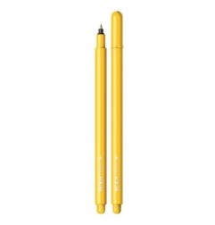 FILA Tratto Pen Metal Penna a Punta Sintetica Colore giallo 830706