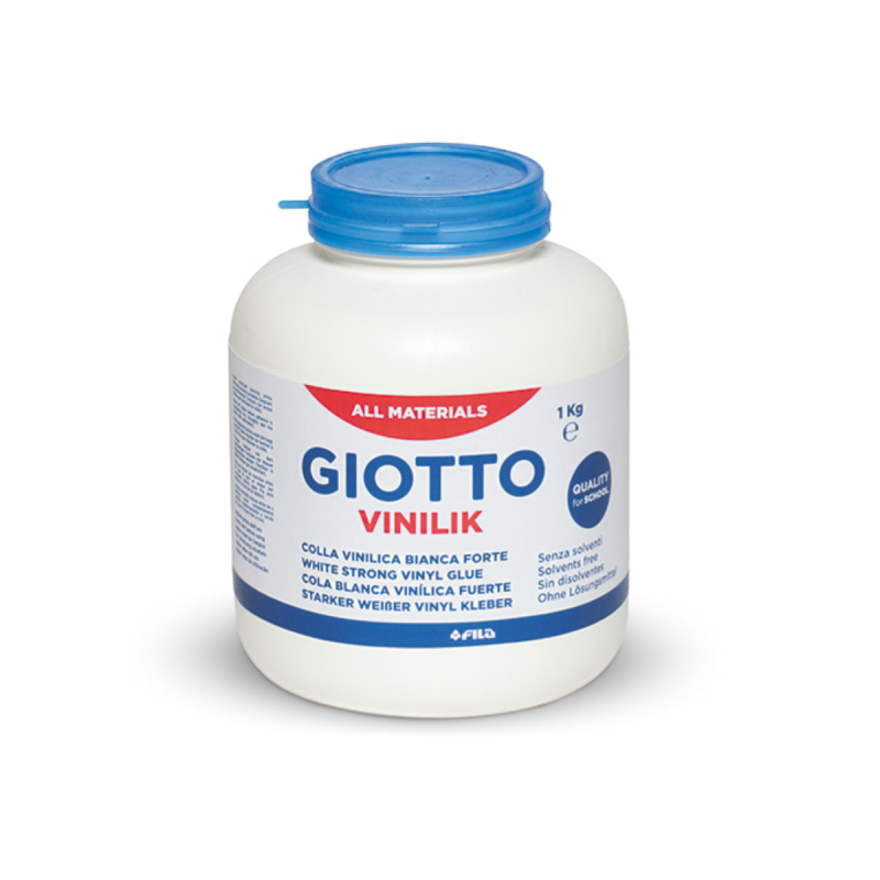 Giotto Vinilik colla vinilica bianca flacone 1 kg