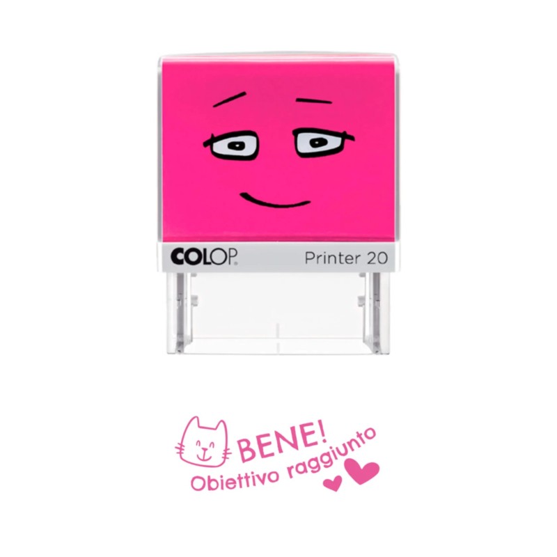 COLOP TIMBRO INSEGNANTI   BENE OBIETTIVO RAGGIUNTO "  163830"