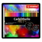 STABILO Pastelli a Carboncino CARBOTHELLO con Scatola in Metallo 24 Pezzi
