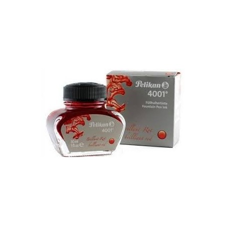 INCHIOSTRO STILOGRAFICO PELIKAN 4001 ROSSO 78 301036