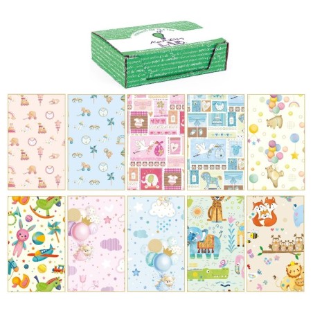 KARTOS 100 fogli Carta regalo generica Baby 70x100 18323