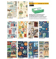 KARTOS 100 fogli Carta regalo generica Maschile 70x100 18337