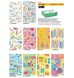 KARTOS 100 fogli Carta regalo generica Party 70x100 18340