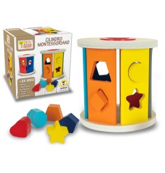 TEOREMA FATTO DI LEGNO - CILINDRO MONTESSORIANO  41602