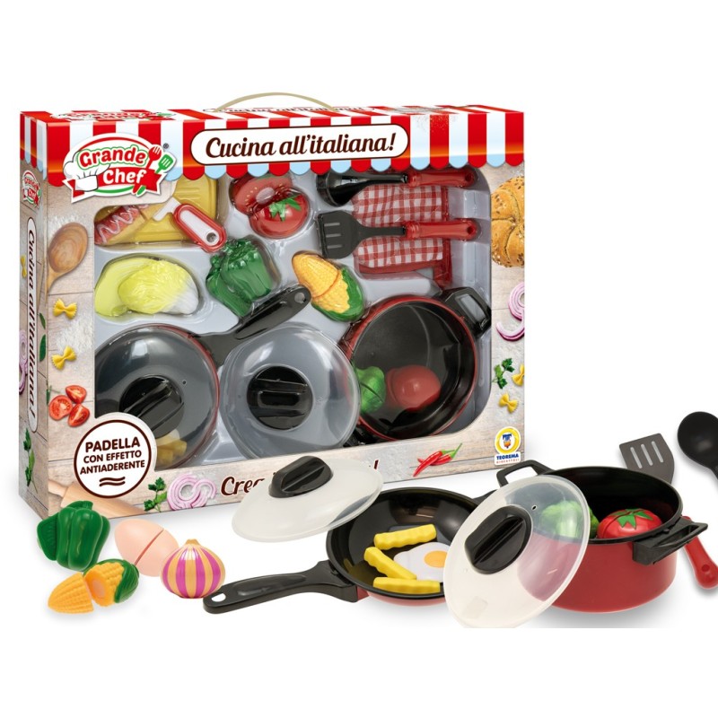 TEOREMA GRANDE CHEF - PENTOLE E ACCESSORI REALI  65652