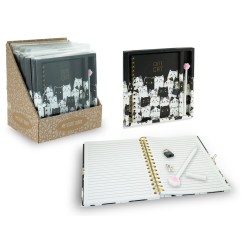 TEOREMA MISS SIGNORINA - DIARI CATS 4 MDL ASS BLACK&WHITE  52540