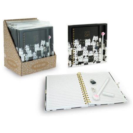 TEOREMA MISS SIGNORINA - DIARI CATS 4 MDL ASS BLACK&WHITE  52540