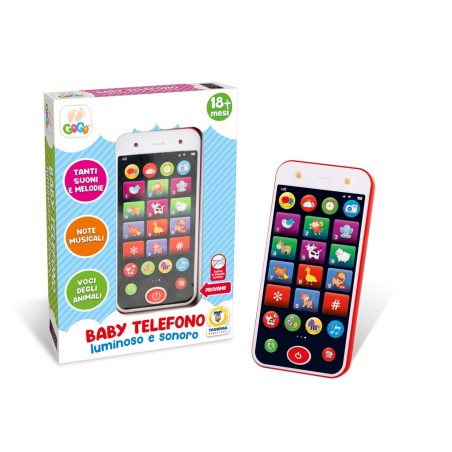 TEOREMA GOGO - TELEFONO MULTIFUNZIONE LUCI E SUONI 68951