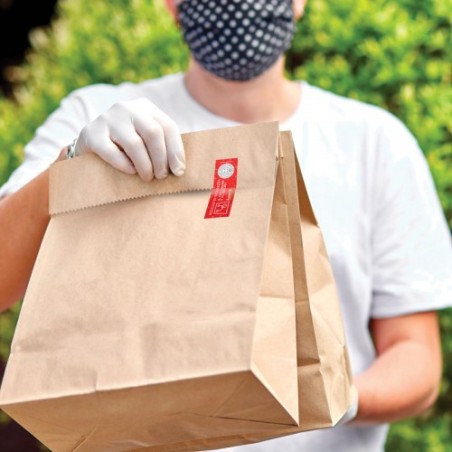 RAMBLOC Sigilli di Sicurezza Adesivo per Spedizioni 500 Pezzi 90524346