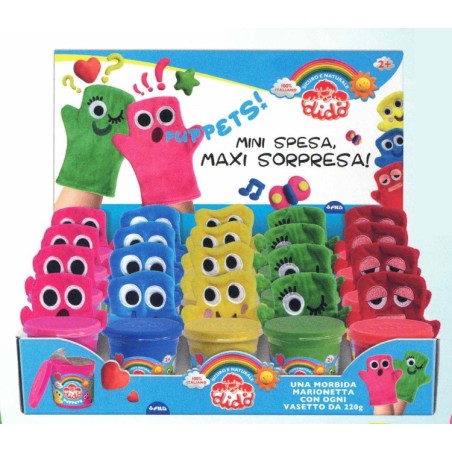 Didò Bar Puppets pasta modellabile 220 g con sagome burattini F364000