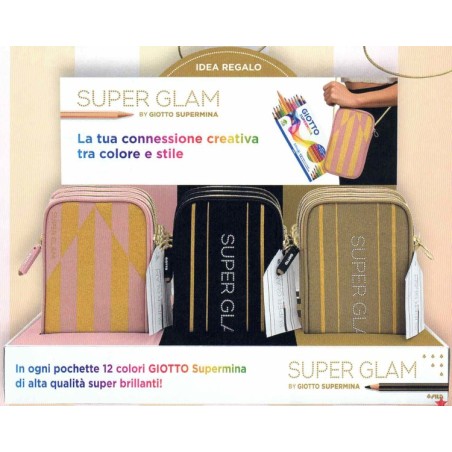 GIOTTO DISPLAY POCHETTE SUPERGLAM  9PZ  F238300