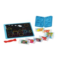 Didò BLOCKS Trenino pasta modellabile 400 g con formina e coltellino F363901