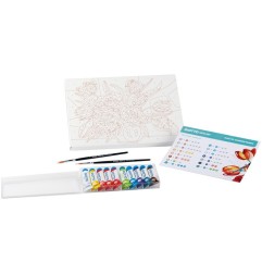 GIOTTO ARTLAB+ PAINT BY NUMBERS FLOWERS F582600