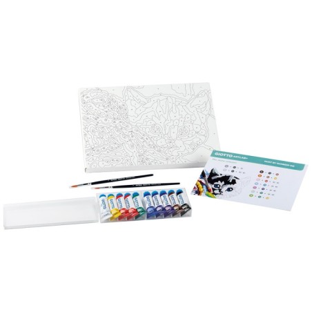 GIOTTO ARTLAB+ PAINT BY NUMBERS CAT F582700