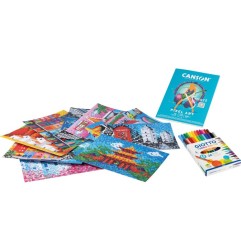 GIOTTO ARTLAB+ PIXEL ART MAXI POSTCARDS F582800