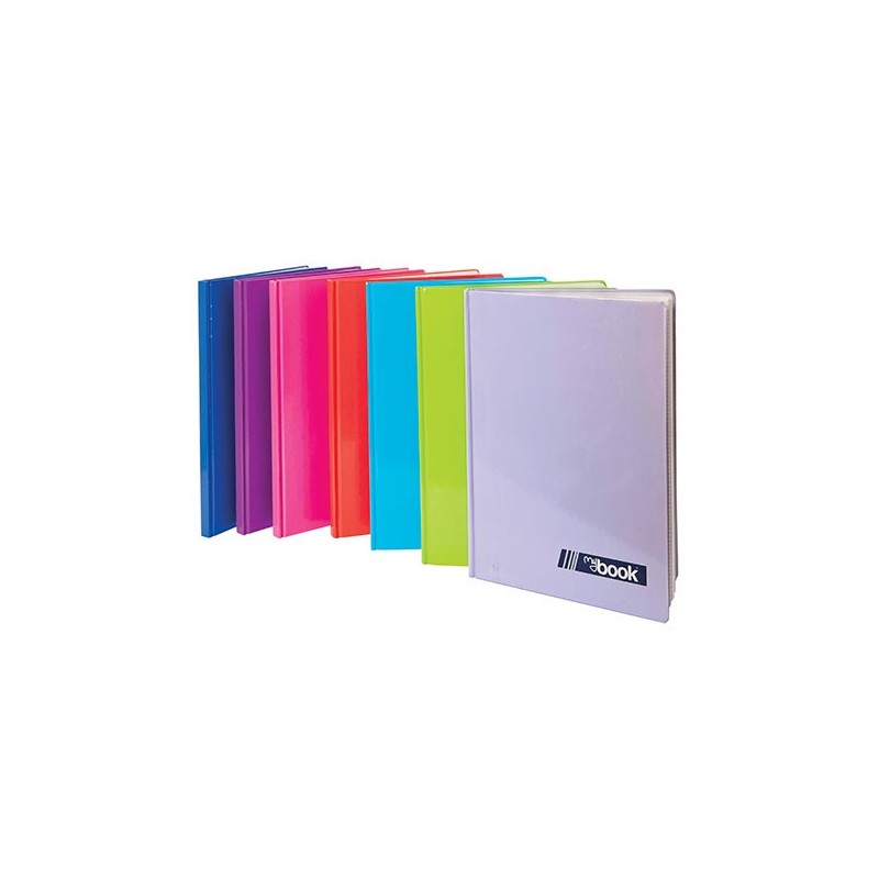 MYBOOK  Maxi quaderno 100/5M cartonato tinta unita assortiti 30NIK046/6