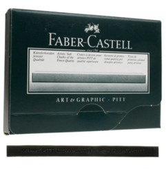 FABER  GESSETTO CRETA CARBONCINO NERO RUCIATO 128300 media