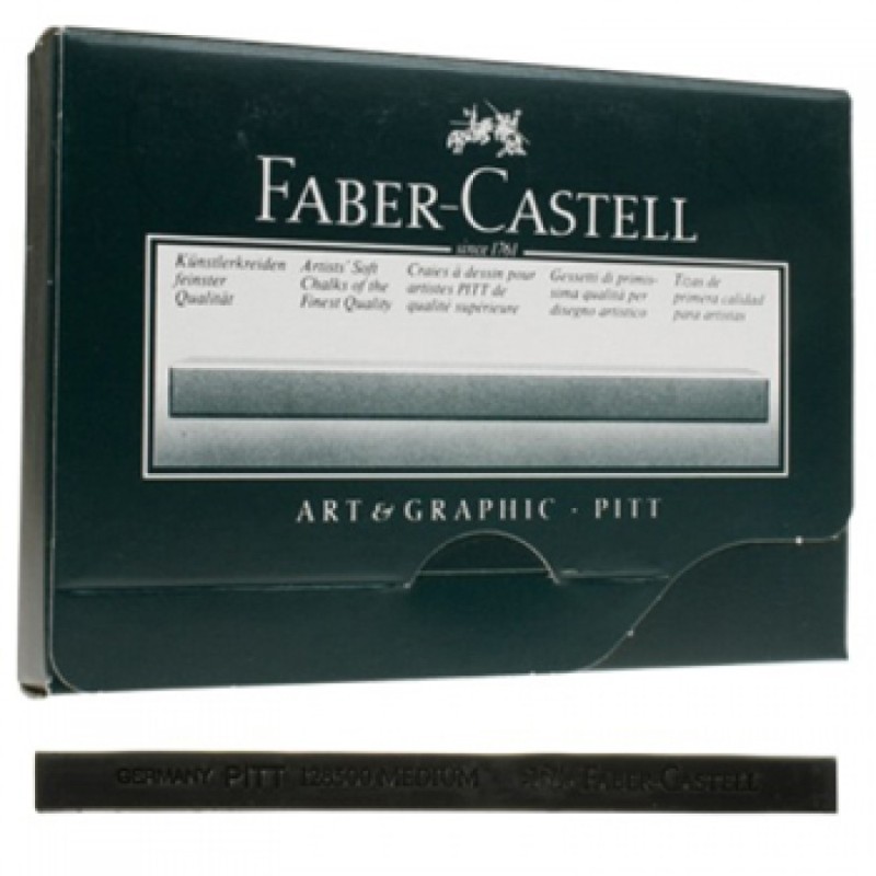 FABER  GESSETTO CRETA CARBONCINO NERO RUCIATO 128300 media