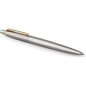 Parker Jotter 1953182 penna sfera acciaio GT con clip oro