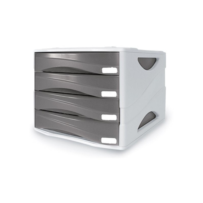 ARDA Cassettiera Smile 4 cassetti grigio CM. 5 TR15P4PGR