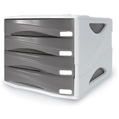 ARDA Cassettiera Smile 4 cassetti grigio CM. 5 TR15P4PGR