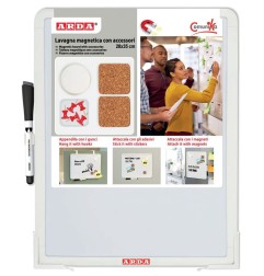 LAVAGNA MAGN. COMUNIKA 28X35 CORN.PLAST+ACC 4701