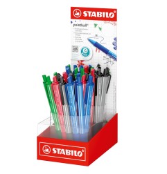Stabilo Pointball Colorful espositore 38 penne sfera a scatto assortite 6033/38-1