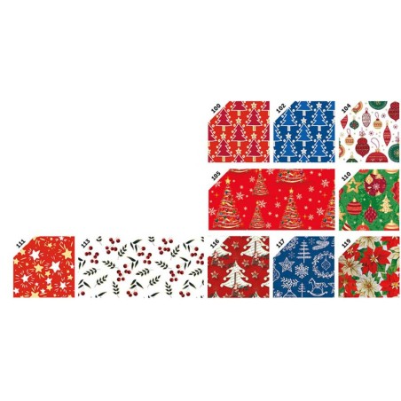 CARTA REGALO NATALE FLORIO MIX/CLASSIC Fg.100 70X100 SC100FPAN1
