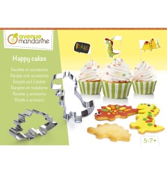 Avenue Mandarine Scatola creativa: Dolci ricette ed accesori - dinosauri KC107C