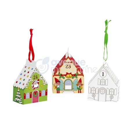 Avenue Mandarine Graffy Calendario dell'Avvento da colorare GY123C