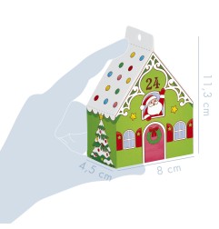 Avenue Mandarine Graffy Calendario dell'Avvento da colorare GY123C