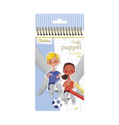 Avenue Mandarine Graffy Puppet, Football (pupazzo da colorare) GY101C