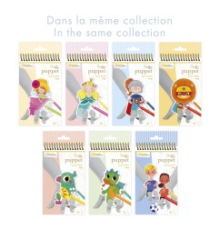 Avenue Mandarine Graffy Puppet, Football (pupazzo da colorare) GY101C