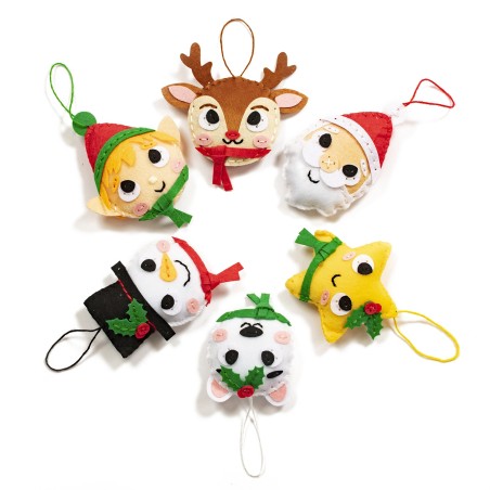 Avenue Mandarine Scatola Creativa, Natale, Sospensioni KC157C