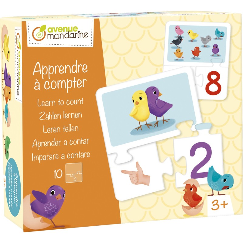 Avenue Mandarine Gioco educativo - impara a contare JE529C