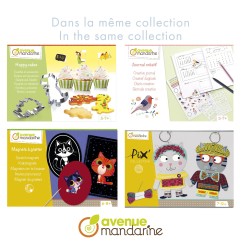 Avenue Mandarine Scatola creativa: Dolci ricette ed accesori - gattini KC106C