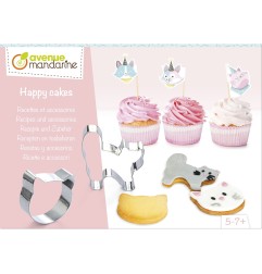 Avenue Mandarine Scatola creativa: Dolci ricette ed accesori - gattini KC106C