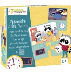 Avenue Mandarine Gioco educativo - leggere l'ora JE531C