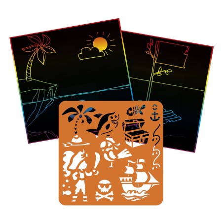 Avenue Mandarine Graffy Scratch, Pirati GY147C