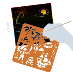 Avenue Mandarine Graffy Scratch, Pirati GY147C