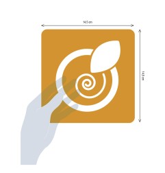 Avenue Mandarine Set 6 stencils - Natale 2 42647O