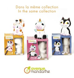 Avenue Mandarine Nimo Déco,  il cane Nelson (cartapesta da colorare) PP030C