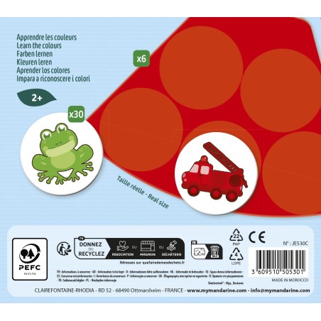 Avenue Mandarine Gioco educativo - impara i colori JE530C