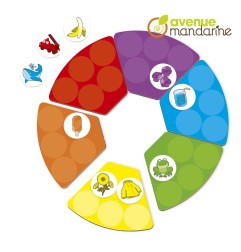 Avenue Mandarine Gioco educativo - impara i colori JE530C