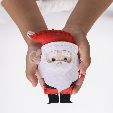 Avenue Mandarine Scatola creativa, Pupazzetti Natalizi KC062C