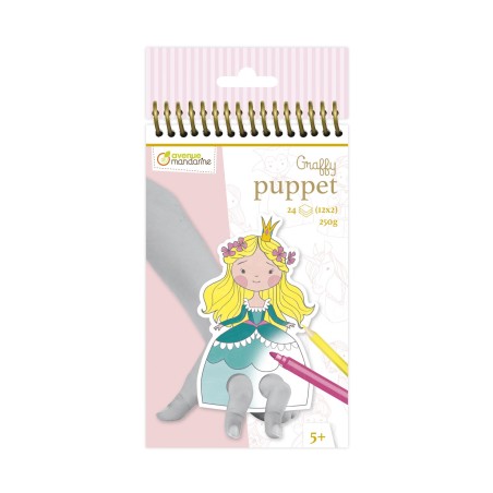 Avenue Mandarine Graffy Puppet,  principe e principessa (pupazzetti) GY008O